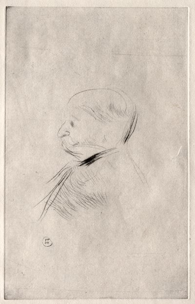 Porträt von M. X., 1898 von Henri de Toulouse Lautrec