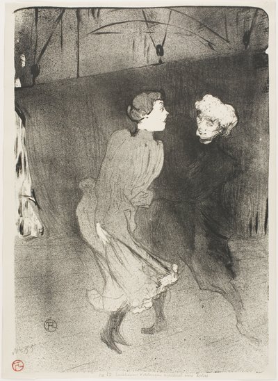 Probe im Folies-Bergère, Emilenne D