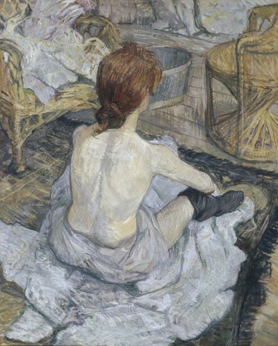 Rousse, auch genannt La Toilette von Henri de Toulouse Lautrec