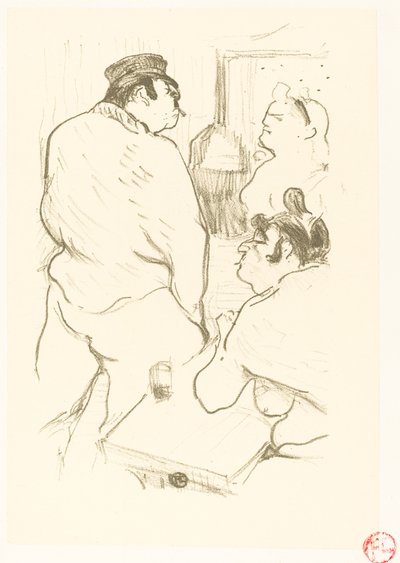 Der Schrecken von Grenelle von Henri de Toulouse Lautrec