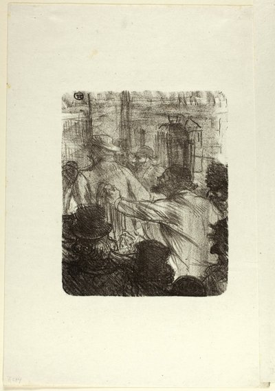 Textilmarkt, Krakau, aus Au Pied du Sinaï von Henri de Toulouse Lautrec