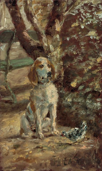 Der Hund des Künstlers Flèche, ca. 1881 von Henri de Toulouse Lautrec