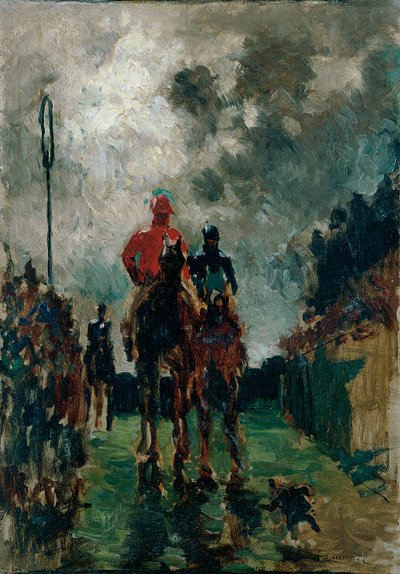 Die Jockeys von Henri de Toulouse Lautrec