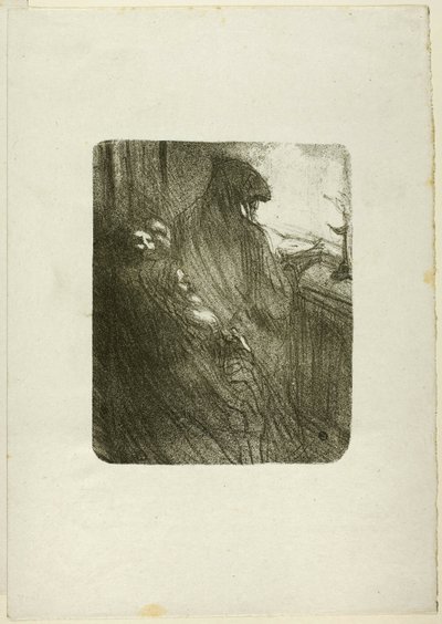 Das Gebet der polnischen Juden, aus Au Pied du Sinaï von Henri de Toulouse Lautrec
