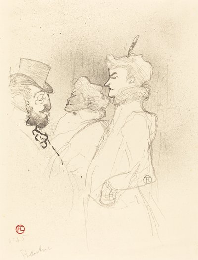 Warum nicht?... Einmal ist keinmal von Henri de Toulouse Lautrec