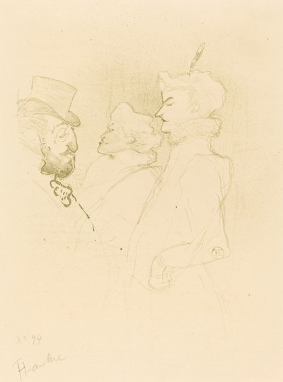 Warum nicht?...Einmal ist keinmal von Henri de Toulouse Lautrec