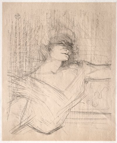 Yvette Guilbert: Dans la glu, 1898 von Henri de Toulouse Lautrec