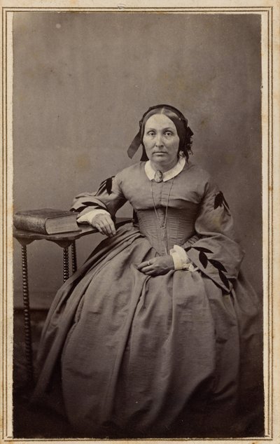 Porträt einer Frau, 1860er Jahre von Henrietta M. Hart