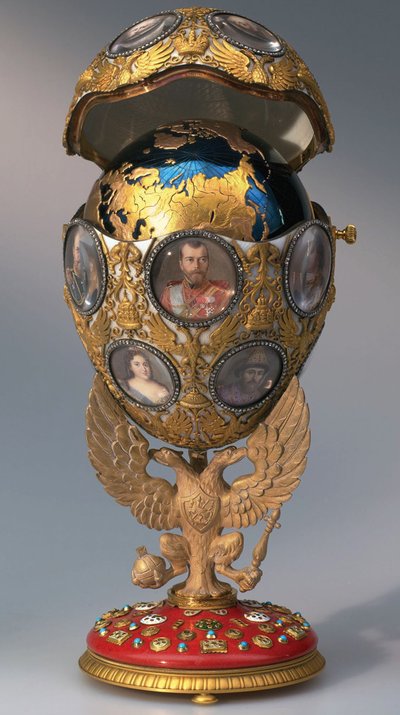 Das Dreihundertjährige Jubiläum des Hauses Romanow Ei, 1913 von Henrik Immanuel Wigström