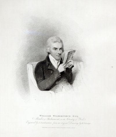 William Wilberforce, graviert von J. Vendramini von Henry (after) Edridge