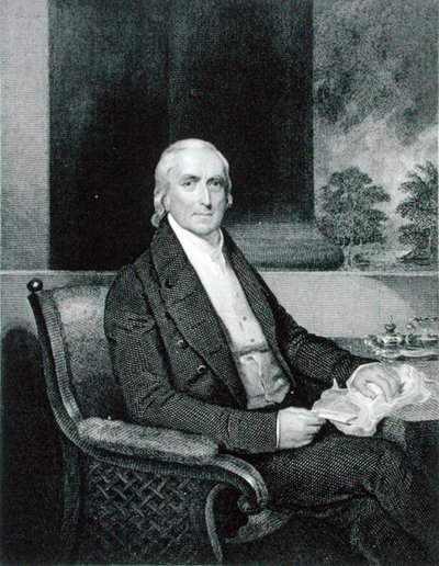 Philip Syng Physick (1768-1837) graviert von Richard W. Dodson (1812-67) von Henry (after) Inman
