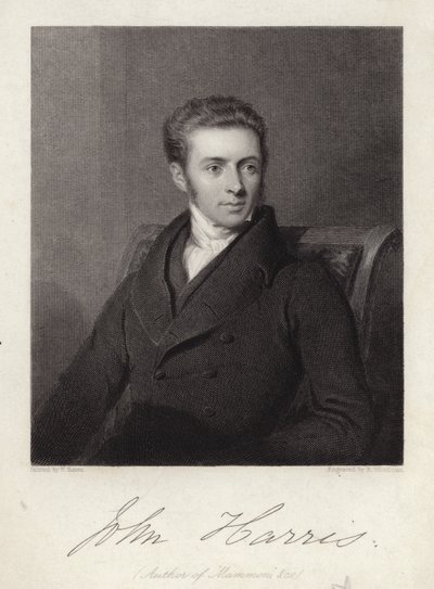 John Harris, englischer Geistlicher und Autor von Mammon oder Habsucht Die Sünde der christlichen Kirche (Gravur) von Henry (after) Room