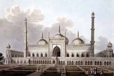 Moschee in Lucknow, Tafel VI, graviert von L. Hill von Henry (after) Salt