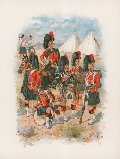 42. Royal Highlanders, The Black Watch von Henry A. Payne