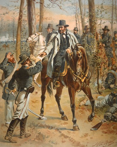 General Grant in der Wilderness-Kampagne, 5. Mai 1864 von Henry Alexander Ogden