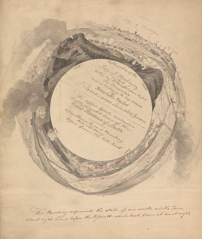 Belagerung von Badajoz von Henry Aston Barker
