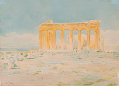 Das Parthenon, Ostfassade, n.d. von Henry Bacon