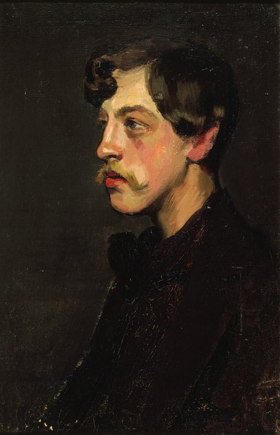 Porträt des Dichters Camille Mauclair 1872-1945 von Henry Bataille
