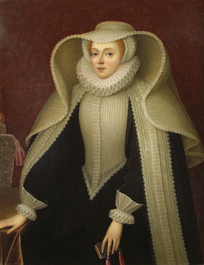 Elizabeth, Lady Hoby, geborene Elizabeth Cooke 1528-1609, Spätes 18. Jahrhundert von Henry Bone