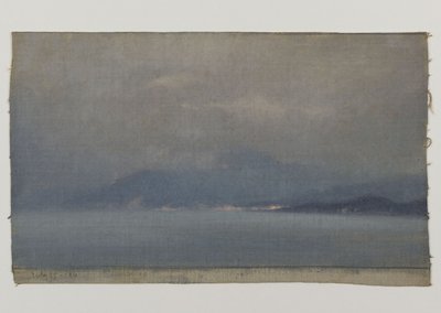 Landschaftsstudie von Henry Brokman Knudsen