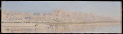 Der Nil - Luxor (Die Berge von Theben) von Henry Brokman Knudsen
