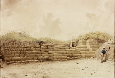 Housesteads, ca. 1848 von Henry Burdon Richardson