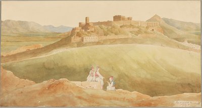 Ansicht der Akropolis, Athen, Griechenland von Henry Byam Martin