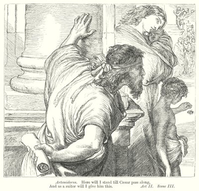 Julius Caesar (Gravur) von Henry Courtney (after) Selous