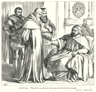 König Heinrich IV. Teil II von Henry Courtney (after) Selous