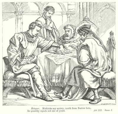 König Heinrich IV. Teil I (Gravur) von Henry Courtney (after) Selous