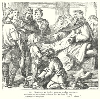 König Lear von Henry Courtney (after) Selous