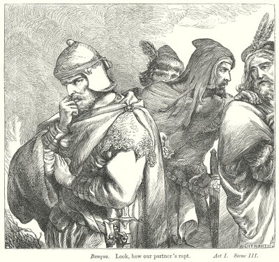 Macbeth (Gravur) von Henry Courtney (after) Selous