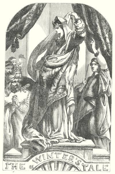 Das Wintermärchen (Gravur) von Henry Courtney (after) Selous