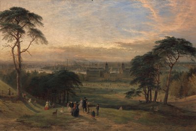 London von Greenwich Hill [1869, Royal Academy of Arts, London, Ausstellungskatalog] von Henry Dawson