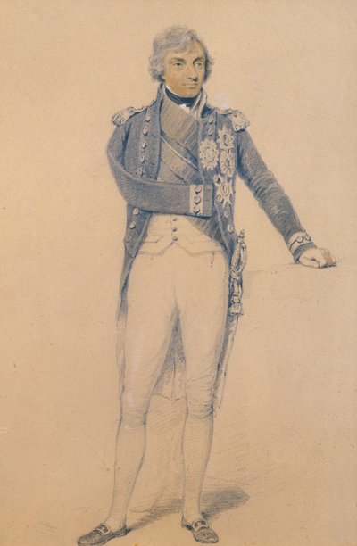 Horatio Nelson (1758-1805) von Henry Edridge