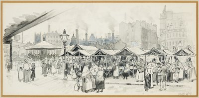 Flat Iron Market, Salford von Henry Edward Tidmarsh