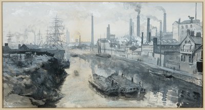 Der Irwell bei Ordsall, Worrall