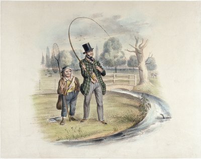 Angeln in Teddington von Henry Heath