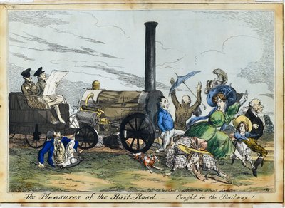 Vergnügen der Eisenbahn - Gefangen in der Eisenbahn von Henry Heath