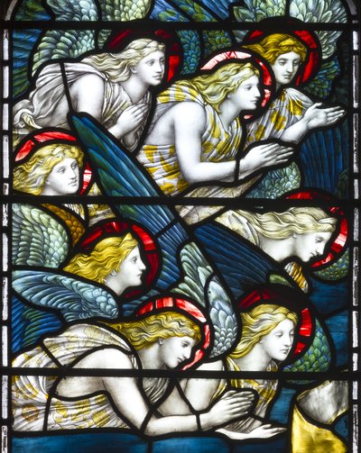 Engel, Anbetung des Lammes, 1884 von Henry Holiday