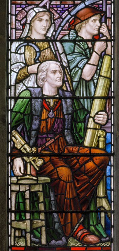 Buckland, St. Maria, Wissenschaft, 1918 von Henry Holiday