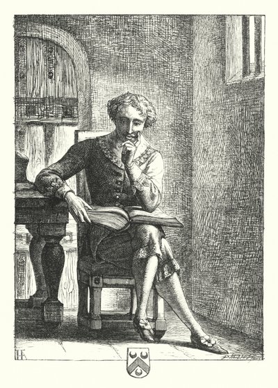 Im Gefängnis (Gravur) von Henry Hugh Armstead