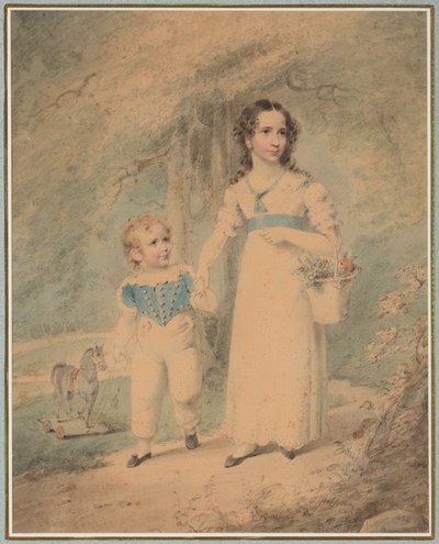 Kinder im Park von Henry Inman