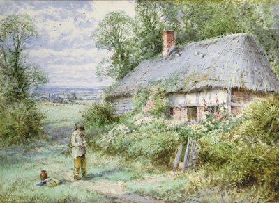 Das Zuhause des Schäferjungen von Henry John Sylvester Stannard