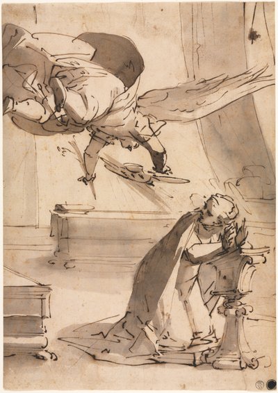 Die Verkündigung von Henry Joseph Redouté