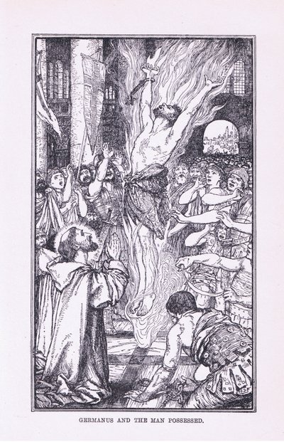 Germanus und der Besessene, 1912 von Henry Justice Ford