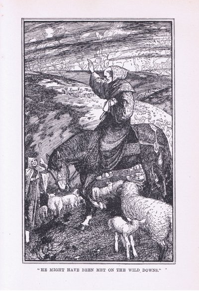Er könnte auf den wilden Hügeln getroffen worden sein, 1912 von Henry Justice Ford
