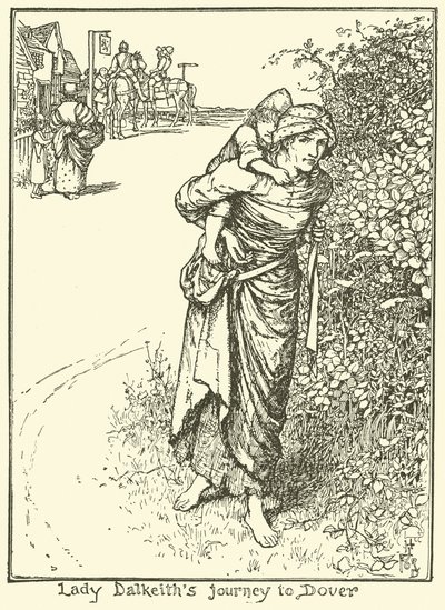 Lady Dalkeiths Reise nach Dover von Henry Justice Ford