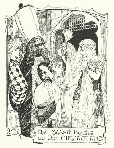 Der Bassa lacht über die Tscherkessen von Henry Justice Ford