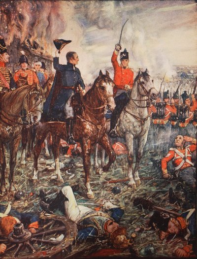 Waterloo, 19 Uhr, 18. Juni von Henry Justice Ford